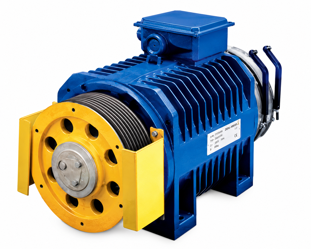 Traction Engine (320Kg, 1.0m/s, Φ240*5*Φ6.5, Torine, 3phase 380V)