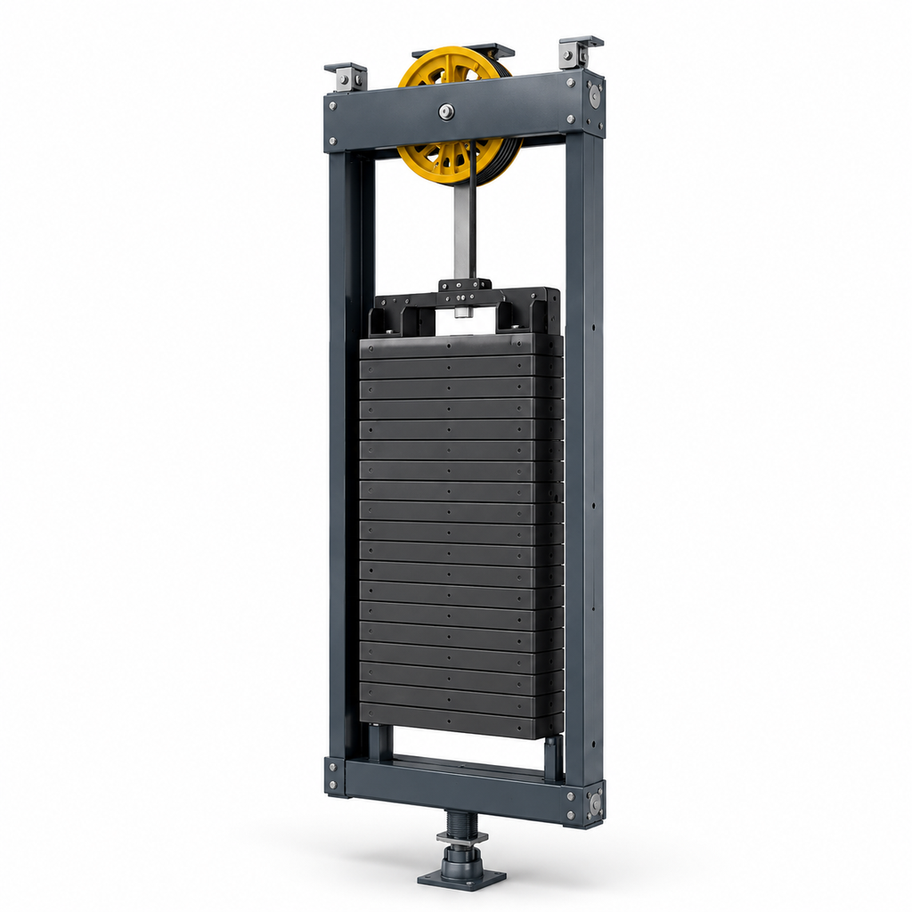 CounterWeight Frame (Concrete, 4 Passenger, Φ240*5*Φ6.5, 80cm)